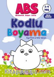 ABS 3-4 Yaş Kodlu Boyama