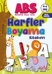 ABS 4-6 Yaş Harfler Boyama Kitabım
