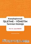 Karşılaştırmalı İşletme Yönetim Terimleri Sözlüğü
