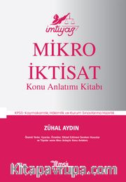 İmtiyaz Mikro İktisat Konu Anlatımı Kitabı