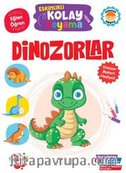 Etkinlikli Kolay Boyama / Dinozorlar
