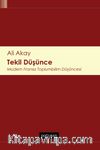 Tekil Düşünce Modern Fransız Toplumbilim Düşüncesi