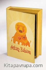 Kitap Şeklinde Ahşap Hediye Kutu - Aslan Babam
