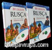 80 Derste Rusça (2 CİLT) <br /> Temel Seviyede Rusça Öğrenim Kitabı
