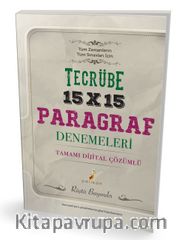 Tecrübe 15x15 Çözümlü Paragraf Denemeleri