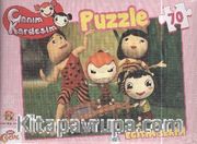 Canım Kardeşim Eğitim Serisi 70 Parça Kutulu Puzzle