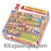 Anaokulu Eğitim Serisi 1- 4 FarklıPuzzle