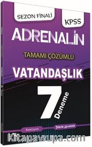 KPSS Adrenalin Vatandaşlık Tamamı Çözümlü 7 Deneme
