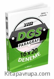 2022 DGS Paragraf Sözel Bölüm 16X20 Deneme