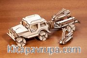 w-3D Puzzle - Jeeps and Jet Ski -Jeep ve Jet Ski - 136 parça