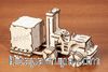 w-3D Puzzle - Forklift and Box - Forklift ve Kutu - 77 parça