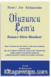 Otuzuncu Lem'a Esma-i Sitte Risalesi - Orta Boy (Kod:411)