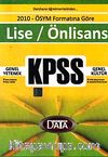 2010 KPSS Lise-Önlisans Genel Yetenek -Genel Kültür Hazırlık Kitabı