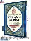 Orta Boy Satır Altı Türkçe Okunuşlu ve Türkçe Mealli Renkli Kuran-ı Kerim