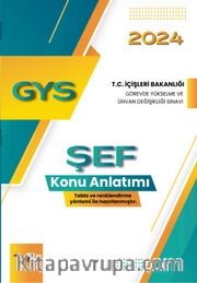 İçişleri Bakanlığı Görevde Yükselme ve Ünvan Değişikliği Sınavı Şef Konu Anlatımı