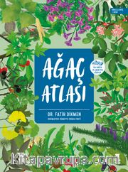 Ağaç Atlası (Ciltli - Dünya Haritası ve Çıkartma Hediyeli)