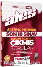 2024 ALES Sayısal Yetenek Son 10 Sınav Tamamı Çözümlü Çıkmış Sorular