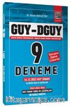 GUY DGUY Gelir Uzman Yardımcılığı 9 Deneme, Eş Değer DUY-GUY Çıkmış Sorular Çözümlü