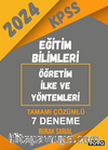 2024 Kpss Eğitim Bilimleri Öğretim İlke ve Yöntemleri Tamamı Çözümlü 7 Deneme