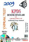 2009 KPDS Deneme Sınavları ve Çıkmış Sorular Yaprak Test & Açıklamalı Cevap Anahtarlı