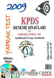 2009 KPDS Deneme Sınavları ve Çıkmış Sorular Yaprak Test <br /> Açıklamalı Cevap Anahtarlı