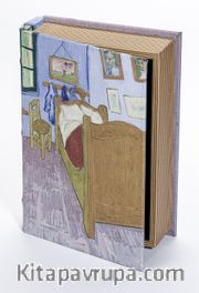 Kitap Şeklinde Ahşap Hediye Kutu - Ressamlar - Van Gogh - Van Gogh’s Bedroom In Arles 1889