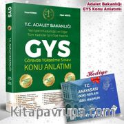Adalet Bakanlığı GYS Özel Hazırlık -Konu Anlatımlı Ders Notları Yazı İşleri Müdürlüğü ve Diğer Tüm Kadrolar İçin
