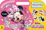 Minnie Çıkartma Hediyeli Boyama Albümü