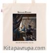 Askılı Bez Çanta - Ressamlar - Johannes Vermeer - The Art Of Painting 1666-1668	