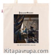 Askılı Bez Çanta - Ressamlar - Johannes Vermeer - The Art Of Painting 1666-1668	