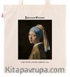 Askılı Bez Çanta - Ressamlar - Johannes Vermeer - Girl With A Pearl Earring 1665