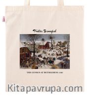 Askılı Bez Çanta - Ressamlar - Pieter Brueghel - The Census At Bethlehem 1566
