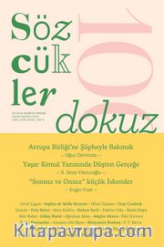 Sözcükler İki Aylık Edebiyat Dergisi Sayı:109 Mayıs-Haziran 2024