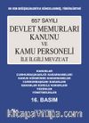 657 Sayılı Devlet Memurları Kanunu Ve Kamu Personeli İle İlgili Mevzuat Mayıs 2024