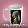 Kupa - Ressamlar - Johannes Vermeer - Girl With A Pearl Earring 1665