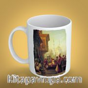 Kupa - Ressamlar - Ivan Ayvazovski - Coffee House By The Ortaköy Mosque 1846