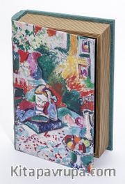 Kitap Şeklinde Ahşap Hediye Kutu - Ressamlar - Henri Matisse - Interior With A Young Girl 1905–1906