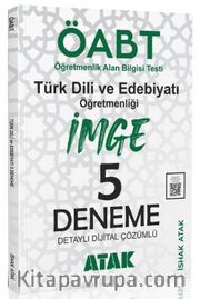 ÖABT Türk Dili Edebiyatı Öğretmenliği İmge 5 Deneme Çözümlü 