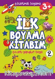 Çıkartmalı İlk Boyama Kitabım 3+ Yaş -2