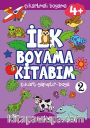 Çıkartmalı İlk Boyama Kitabım 4+ Yaş -2