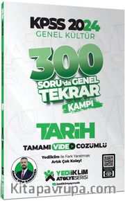 2024 KPSS Genel Kültür Tarih 300 Soruda Tamamı Video Çözümlü Genel Tekrar Kampı
