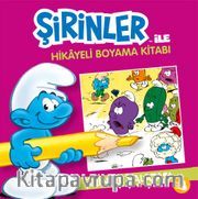 Şirinler ile Hikayeli Boyama Kitabı / Şirinler Salatası