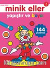 Yapıştır ve Boya / Minik Eller Pembe Kitap (2 Yaş)