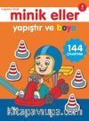 Yapıştır ve Boya / Minik Eller Turuncu Kitap (4 Yaş)