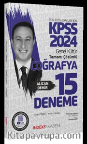 2024 KPSS Coğrafya 15 Deneme Çözümlü 