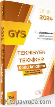 İçişleri Bakanlığı Görevde Yükselme ve  Ünvan Değişikliği Sınavı Teknisyen Tekniker Konu Anlatımı