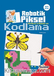 Robotik Piksel Kodlama Mavi Kitap