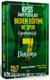 ÖABT Beden Eğitimi ve Spor Öğretmenliği 7 Deneme Çözümlü 