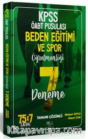 ÖABT Beden Eğitimi ve Spor Öğretmenliği 7 Deneme Çözümlü 