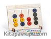 Montessori Ahşap Zeka Oyunları / Renkli Daire Labirent
